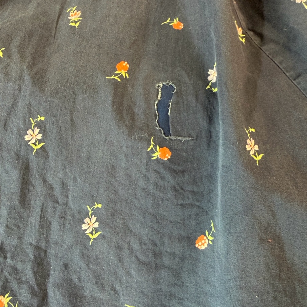 Hill House Navy Blue Floral Midi Matilda Dress - Picture 13 of 15